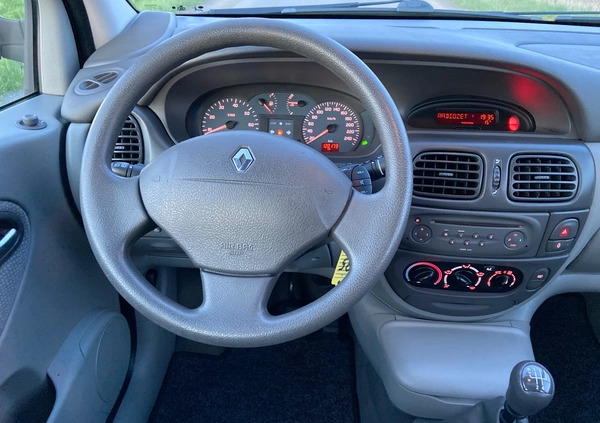 Renault Scenic cena 9300 przebieg: 120300, rok produkcji 2002 z Choszczno małe 407